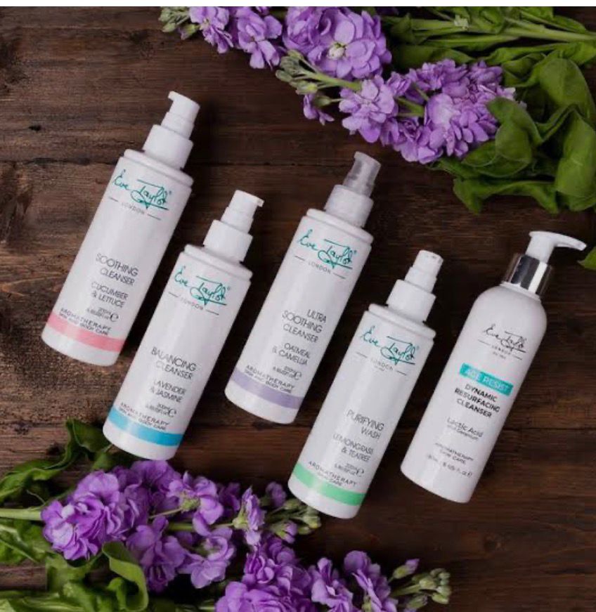 Eve Taylor London cleanser collection