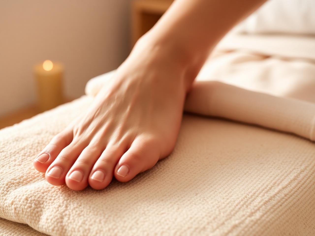 Luxury pedicure treatment at Opal